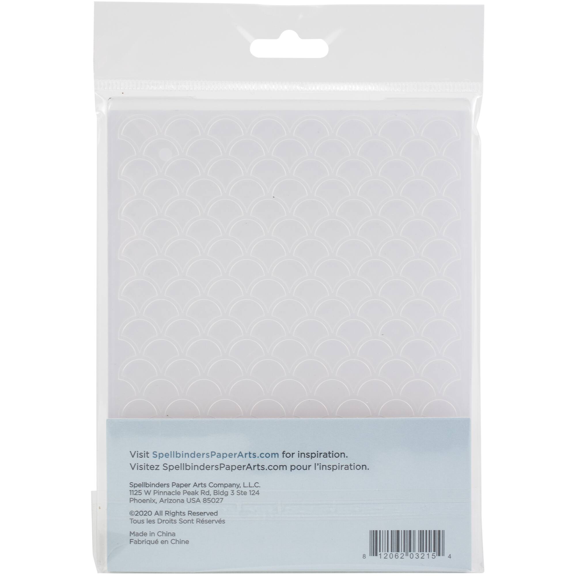 Spellbinders® Scallops Embossing Folder